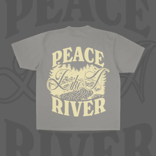 Polera "Peace like a river"