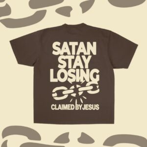 Polera "satan stay losing"