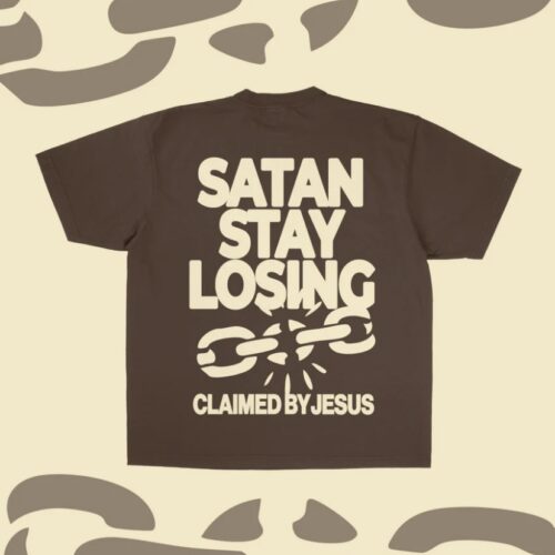 Polera "satan stay losing"