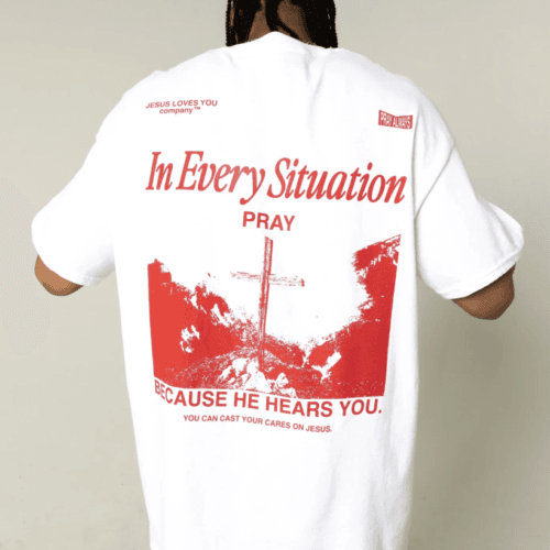Polera "In Every Situation - Pray."