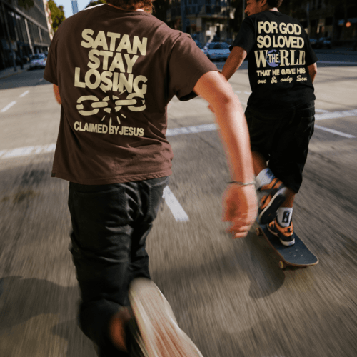 Stock Polera “For God So Loved the World”