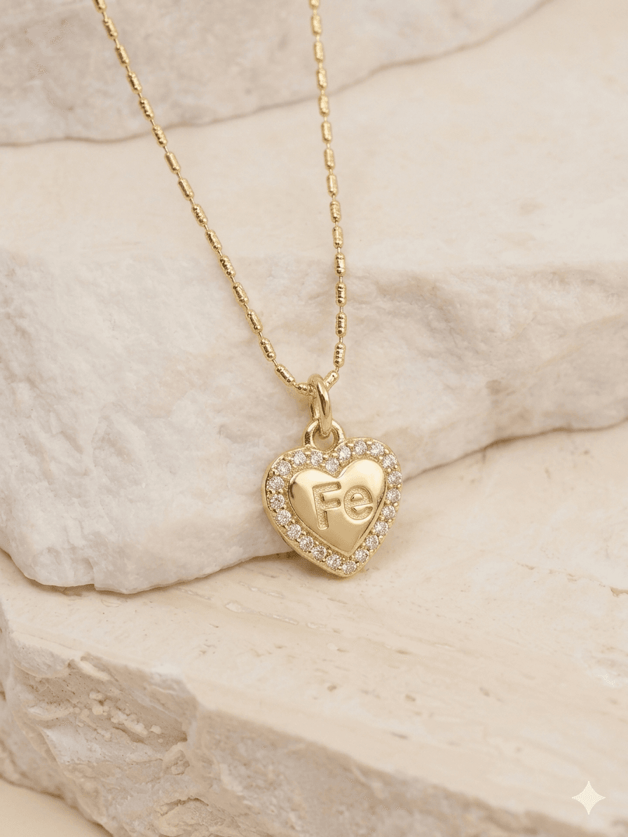 Collar Fe corazón