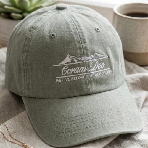 Gorra Coram deo Gris