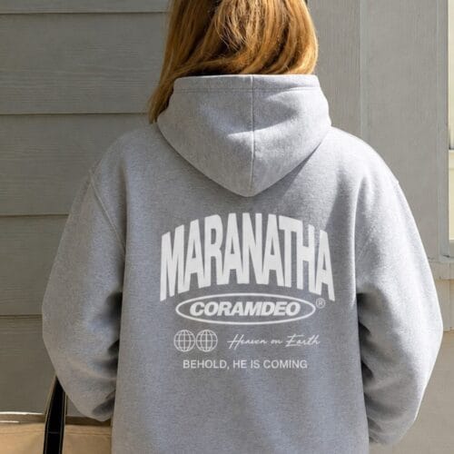 Pre Save Maranatha x Coram Deo Collection “POLERON CON GORRO” unisex