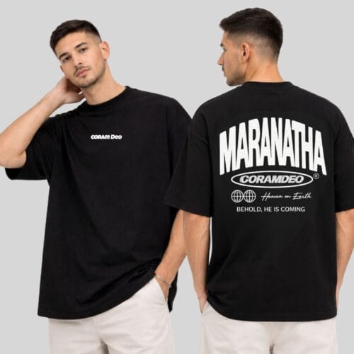 Pre Save Maranatha x Coram Deo Collection “MANGA CORTA OVERSIZE” unisex