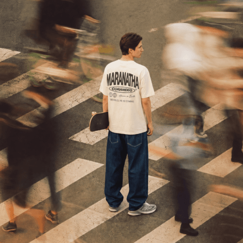 POLERA MANGA CORTA LOOSE FIT HEAVYWEIGHT unisex