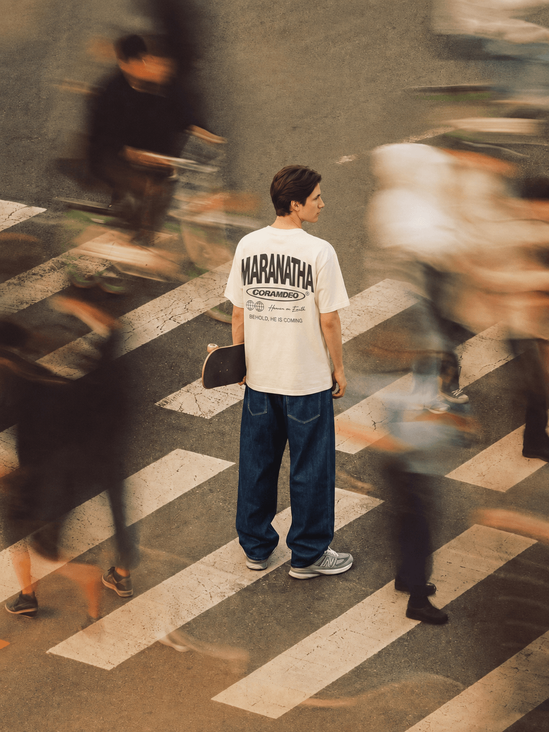 POLERA MANGA CORTA LOOSE FIT HEAVYWEIGHT unisex