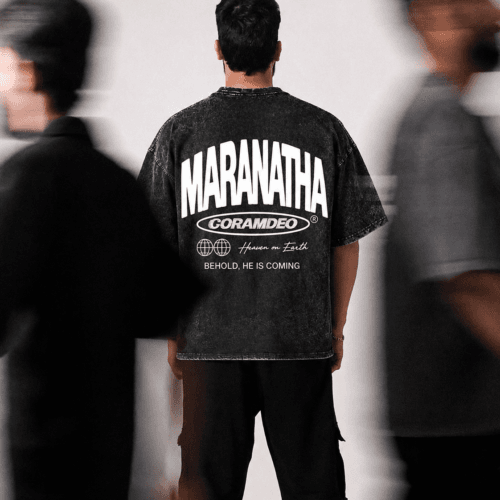 MANGA CORTA ACID WASH unisex