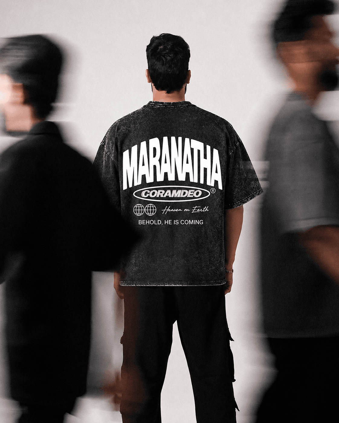 MANGA CORTA ACID WASH unisex